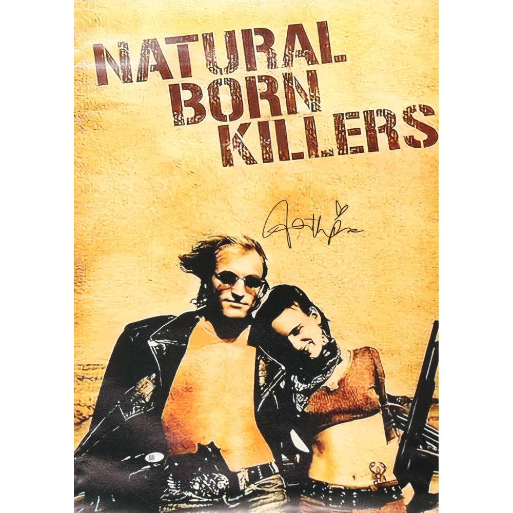 Juliette Lewis Signed "Natural Born Killers" 20x28 Canvas Print (JSA) at PristineAuction.com