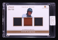 Steve McQueen 2025 Keepsake Edition Authentic Triple Relic #169 #08/50 at PristineAuction.com