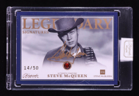 Steve McQueen 2025 Keepsake Edition Legendary Signatures Authentic Gemstone #15 #14/50 at PristineAuction.com