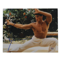 Jean-Claude Van Damme Signed "Bloodsport" 8x10 Photo (PSA) at PristineAuction.com