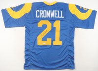 Nolan Cromwell Signed Jersey (JSA) at PristineAuction.com