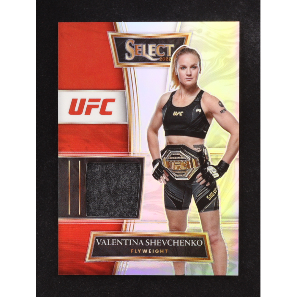 Valentina Shevchenko 2022 Select UFC Selective Swatches #SSVSH at PristineAuction.com