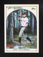 Ichiro 2023 Topps X Bob Ross The Joy of Baseball #42 at PristineAuction.com