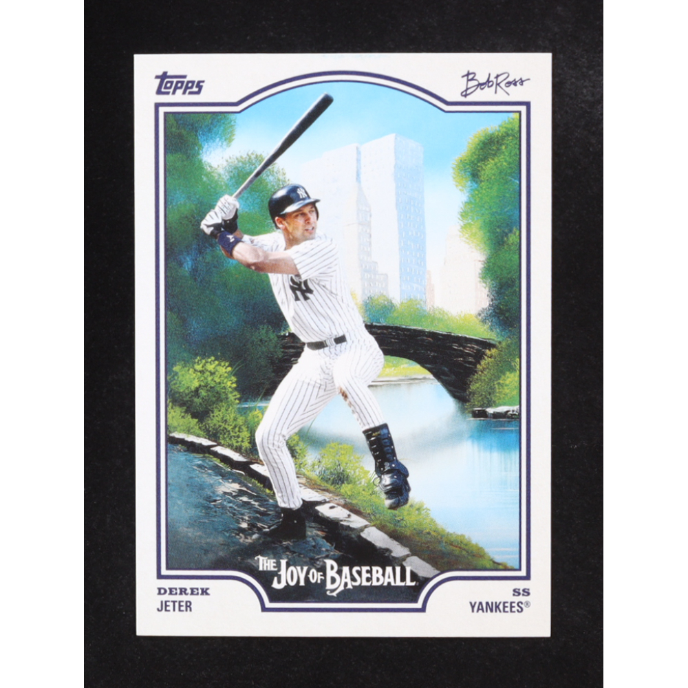 Derek Jeter 2025 Topps X Bob Ross The Joy of Baseball #70 at PristineAuction.com