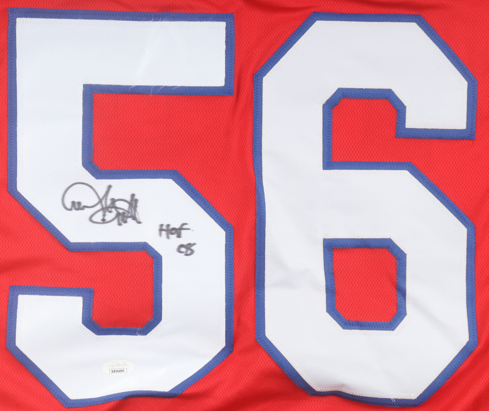 Andre Tippett Signed Jersey Inscribed "HOF 08" (JSA) at PristineAuction.com Andre Tippett Signed Jersey Inscribed "HOF 08" (JSA) at PristineAuction.com