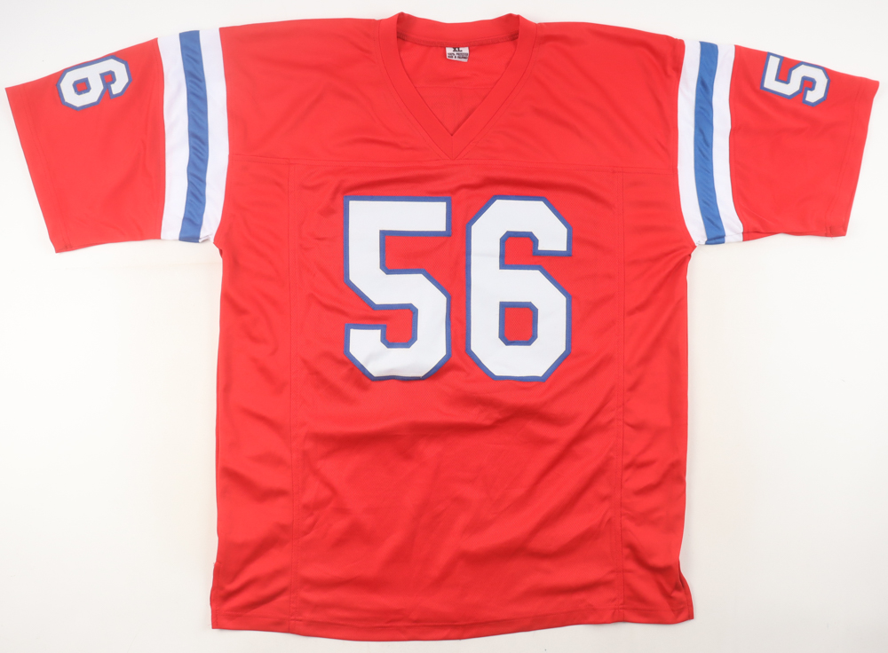 Andre Tippett Signed Jersey Inscribed "HOF 08" (JSA) at PristineAuction.com Andre Tippett Signed Jersey Inscribed "HOF 08" (JSA) at PristineAuction.com