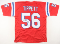 Andre Tippett Signed Jersey Inscribed "HOF 08" (JSA) at PristineAuction.com