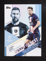 Lionel Messi 2022-23 Topps UEFA Club Competitions Best of the Best #BB7 at PristineAuction.com