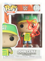 John Cena Signed "WWE" #136 Funko Pop! Vinyl Figure (ACOA) at PristineAuction.com