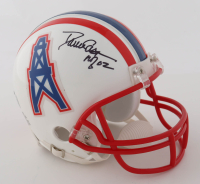 Dave Casper Signed Oilers Mini Helmet Inscribed "HOF 02" (Beckett) at PristineAuction.com
