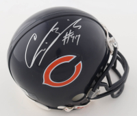 Chris Zorich Signed Bears Mini Helmet (Beckett) at PristineAuction.com