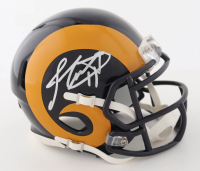 Jim Everett Signed Rams Speed Mini Helmet (JSA) at PristineAuction.com