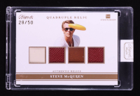 Steve McQueen 2025 Keepsake Edition Quadruple Relic #175 #28/50 at PristineAuction.com