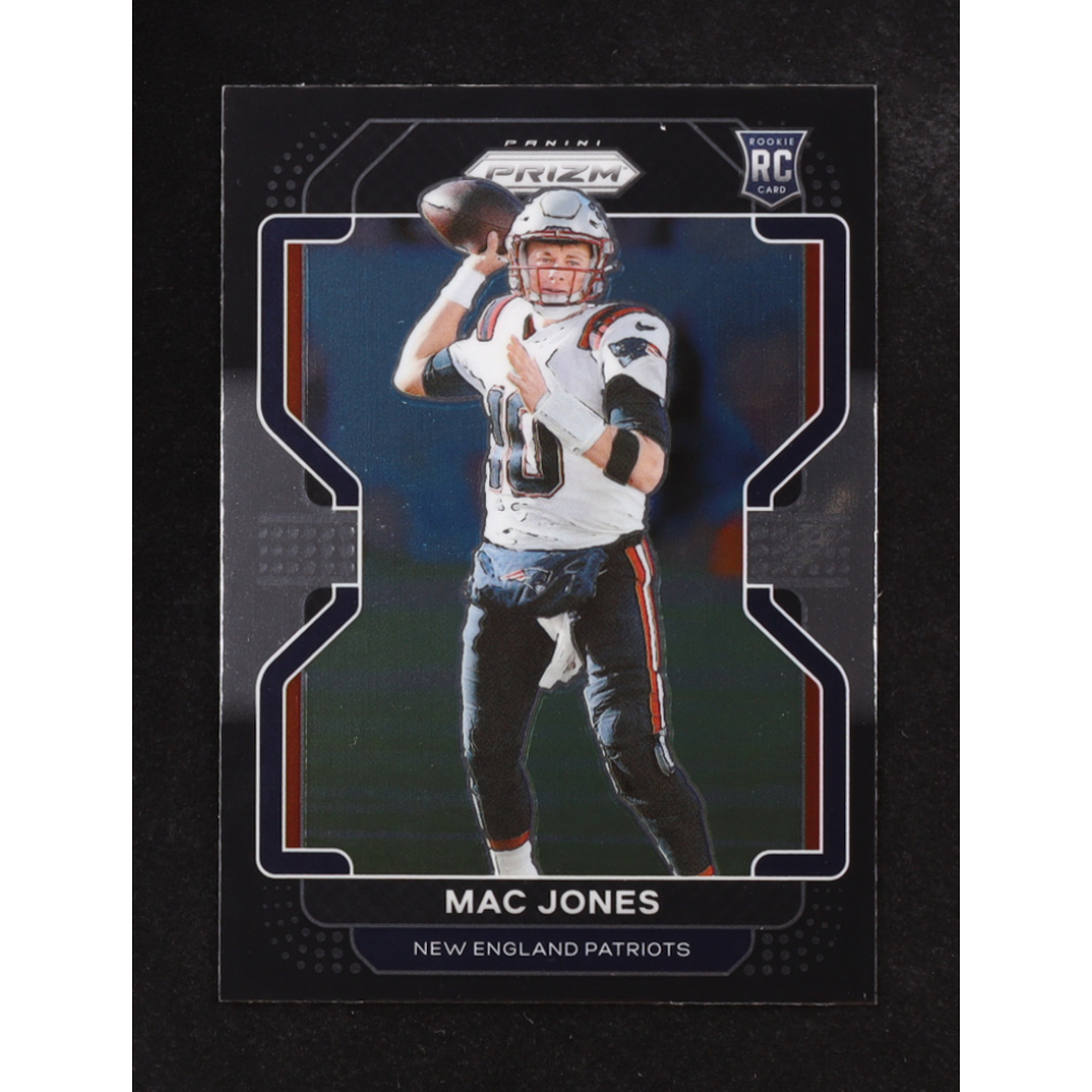 Mac Jones 2021 Panini Chronicles Prizm Black #5 RC at PristineAuction.com