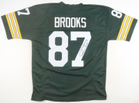 Robert Brooks Signed Jersey Inscribed "Lambeau Leap" (JSA) at PristineAuction.com