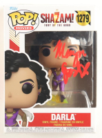 Meagan Good Signed "Shazam! Fury of The Gods" #1279 Darla Funko Pop! Vinyl Figure Inscribed "Darla" (PSA) at PristineAuction.com