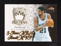 Tim Duncan 2007-08 NBA Fleer Ultra Season Crowns Memorabilia #SC-1 at PristineAuction.com