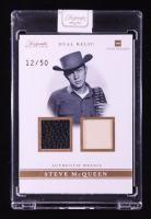 Steve McQueen 2025 Keepsake Edition Authentic Dual Relic #116 #12/50 at PristineAuction.com