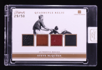 Steve McQueen 2025 Keepsake Edition Quadruple Relic #178 #29/50 at PristineAuction.com