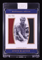 Steve McQueen 2025 Keepsake Edition Masterful Relics #140 #30/50 at PristineAuction.com