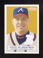 Chipper Jones 2006 Topps Bowman Heritage Pieces OF Greatness #PG-CJ2 at PristineAuction.com