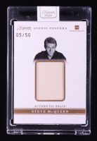 Steve McQueen 2025 Keepsake Edition Iconic Posters Authentic Relic #90 #05/50 at PristineAuction.com