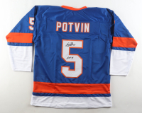 Denis Potvin Signed Jersey Inscribed "HOF 91" (JSA) at PristineAuction.com