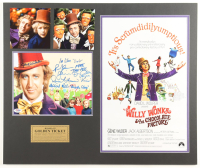 "Willy Wonka & The Chocolate Factory" Custom Matted Photo Signed by (6) with Gene Wilder, Peter Ostrum, Julie Dawn Cole, Denise Nickerson (Beckett) at PristineAuction.com