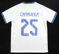 Eduardo Camavinga Signed Real Madrid Adidas Authentic Jersey (Beckett) at PristineAuction.com
