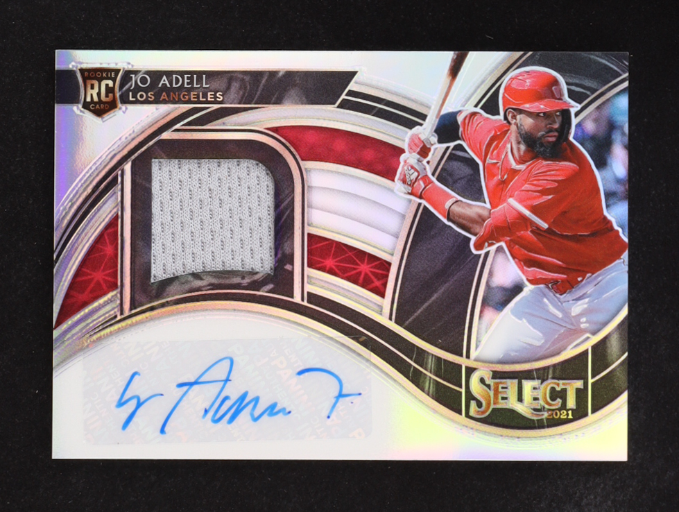 Jo Adell 2021 Panini Select Autographs #RJA-JA RC #111/199 at PristineAuction.com Jo Adell 2021 Panini Select Autographs #RJA-JA RC #111/199 at PristineAuction.com