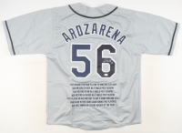 Randy Arozarena Signed Career Highlight Stat Jersey (JSA) at PristineAuction.com