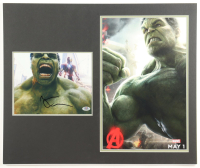 Mark Ruffalo Signed "The Avengers" Custom Matted Photo (PSA) at PristineAuction.com