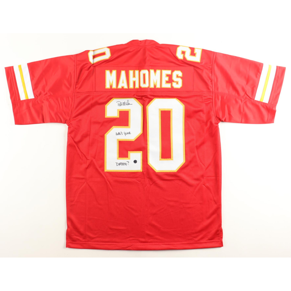 Patrick Mahomes Sr. Signed Jersey Inscribed "Who's Your Daddy?" (AWM) at PristineAuction.com