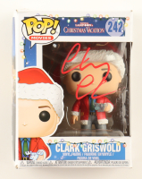 Chevy Chase Signed "National Lampoon's Christmas Vacation" #242 Clark Griswold Funko Pop! Vinyl Figure (JSA) at PristineAuction.com