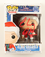 Chevy Chase Signed "National Lampoon's Christmas Vacation" #242 Clark Griswold Funko Pop! Vinyl Figure (JSA) at PristineAuction.com