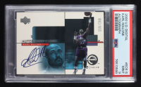 Karl Malone 2000-01 Upper Deck e-Card 1 #EC6S AU #115/200 (PSA 9) at PristineAuction.com