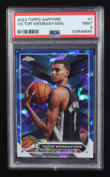 Victor Wembanyama 2023-24 Topps Chrome Sapphire #1 RC (PSA 9) at PristineAuction.com