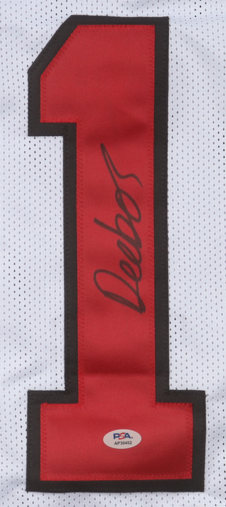 Deebo Samuel Signed Jersey (PSA) at PristineAuction.com Deebo Samuel Signed Jersey (PSA) at PristineAuction.com