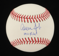 Aaron Judge Signed OML Baseball Inscribed "All Rise" (MLB) at PristineAuction.com