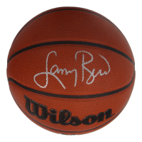Larry Bird Signed NBA Basketball (Schwartz & Bird) at PristineAuction.com