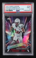 Marvin Harrison Jr. 2024 Topps Chrome Future Stars Refractors #FS8 RC (PSA 9) at PristineAuction.com