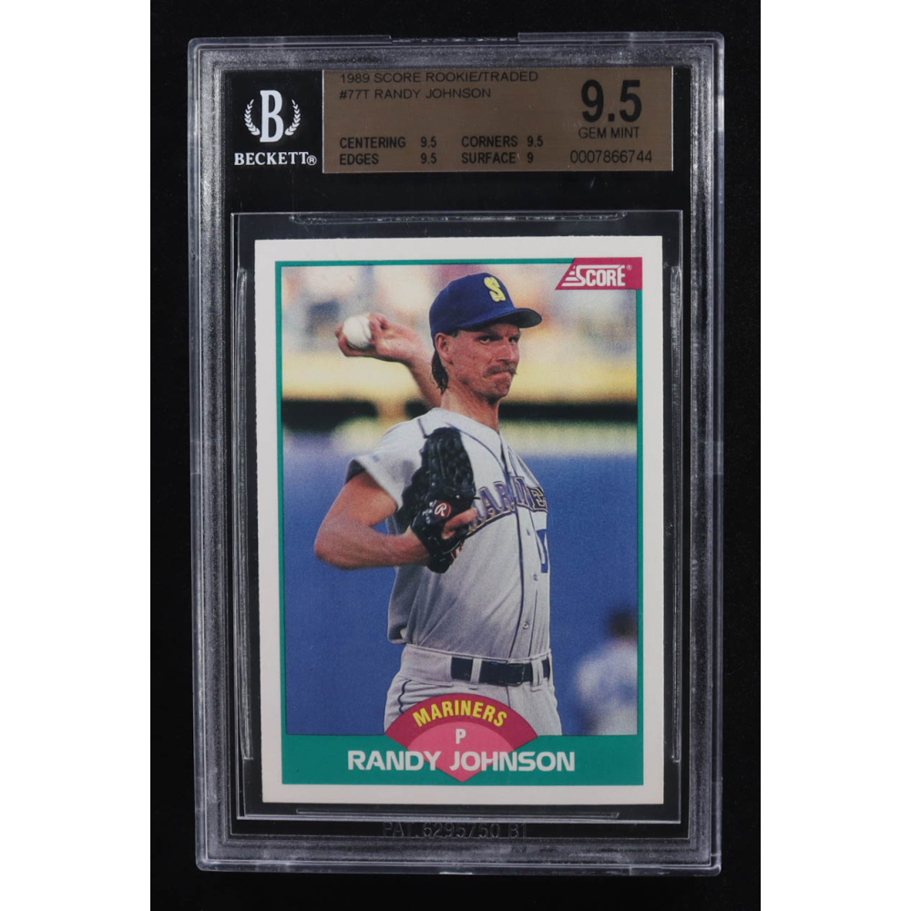 Randy Johnson 1989 Score Rookie/Traded #77T (BGS 9.5) at PristineAuction.com