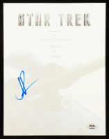 JJ Abrams Signed "Star Trek (2009)" Script Cover Page (PSA) at PristineAuction.com