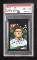 Wayne Rooney Signed 2004 Panini UEFA Euro Portugal Stickers #131 (PSA | Autograph Grade 10) at PristineAuction.com