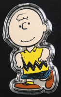 Peanuts Charlie Brown Colorized 1oz .999 Fine Silver Bar at PristineAuction.com
