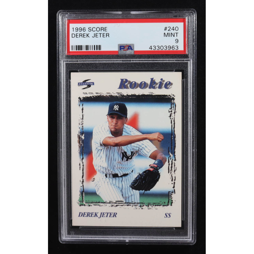 Derek Jeter 1996 Score #240 RC (PSA 9) at PristineAuction.com