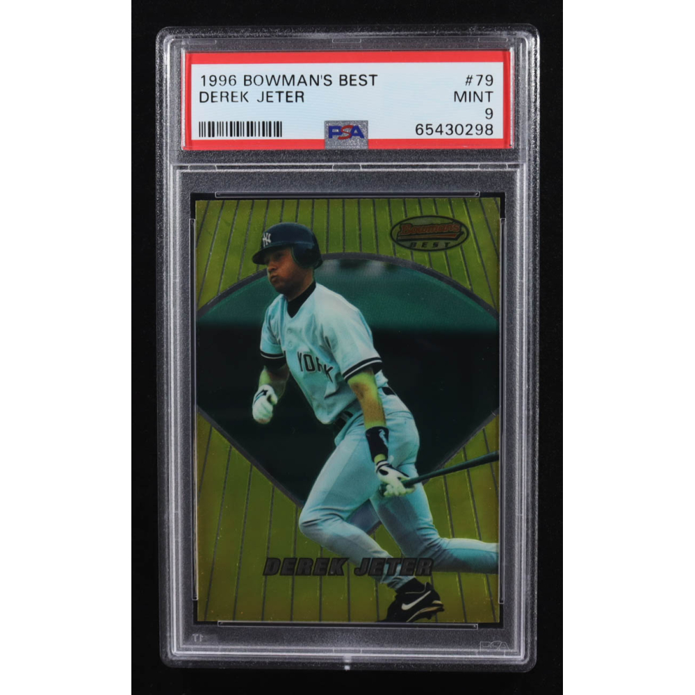 Derek Jeter 1996 Bowman's Best #79 RC (PSA 9) at PristineAuction.com