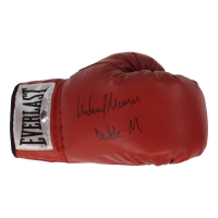 Michael Moorer Signed Everlast Boxing Glove Inscribed "Double M" (Schwartz) at PristineAuction.com