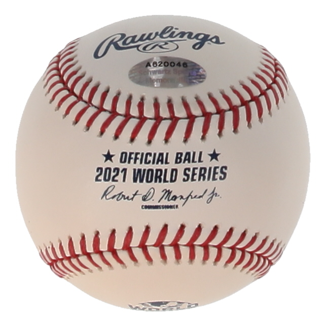 Jorge Soler Signed 2021 World Series Baseball (Schwartz) at PristineAuction.com Jorge Soler Signed 2021 World Series Baseball (Schwartz) at PristineAuction.com
