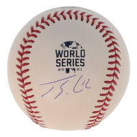 Jorge Soler Signed 2021 World Series Baseball (Schwartz) at PristineAuction.com